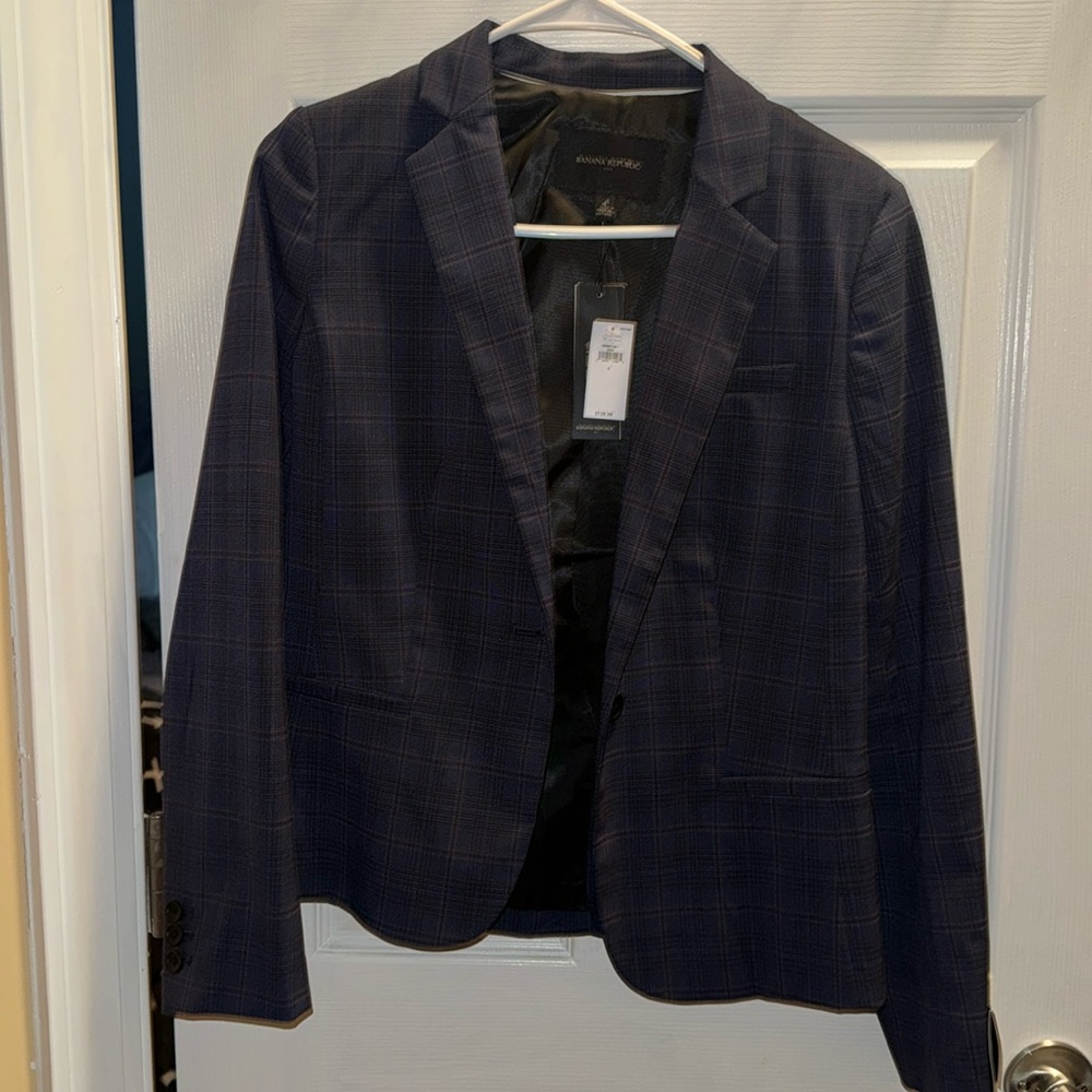 Banana Republic Suit Blazer Navy Brand New with Tags